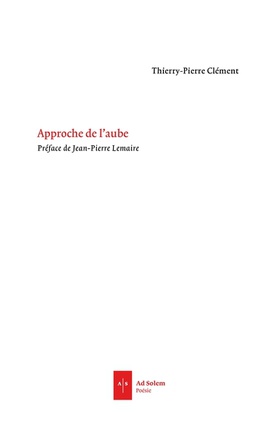 APPROCHE DE L'AUBE
