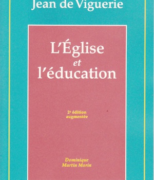 LEGLISE ET LEDUCATION