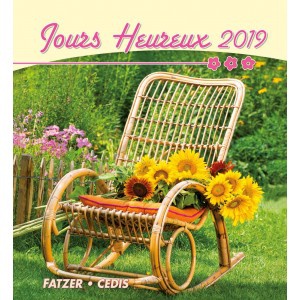CALENDRIER JOURS HEUREUX 2019 NDSP