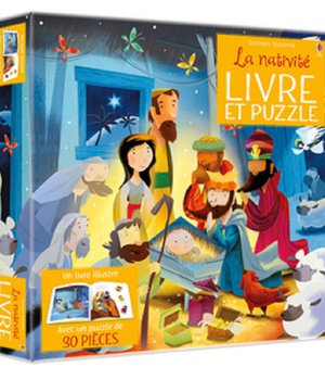 COFFRET LA NATIVITE (LIVRE ET PUZZLE)