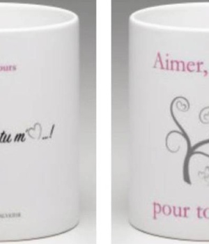 MUG ST VALENTIN ROSE