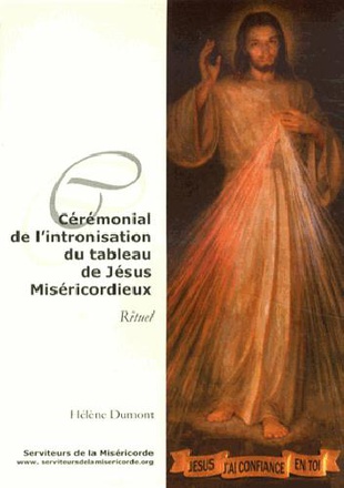 CEREMONIAL DE L'INTRONISATION DU TABLEAU DE JESUS MISERICORDIEUX - L858