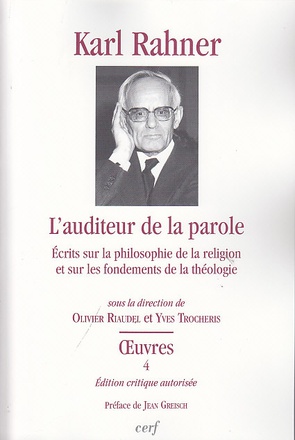 L'AUDITEUR DE LA PAROLE
