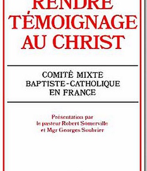 RENDRE TEMOIGNAGE AU CHRIST