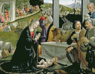 CALENDRIER DE L'AVENT ADORATION - GHIRLANDAIO