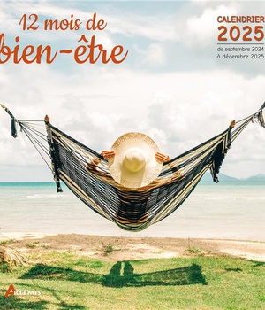 CALENDRIER 12 MOIS DE BIEN-ETRE 2025
