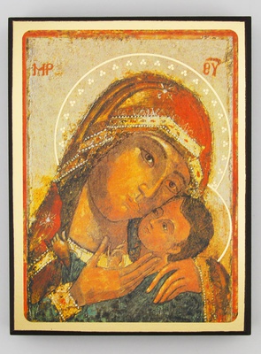 VIERGE DE KORSUN - ICONE TRADITION 14X10.6 CM - 120.42