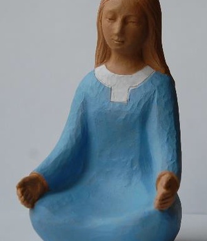 MARIE 12 CM CRECHE NUIT DE LUMIERE