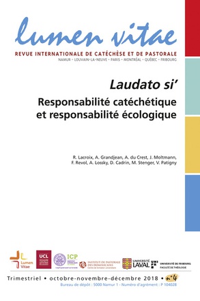 LUMEN VITAE 2018 NUMERO 4 LAUDATO SI'