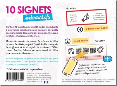10 SIGNETS INTERACTIFS