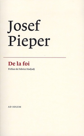 DE LA FOI