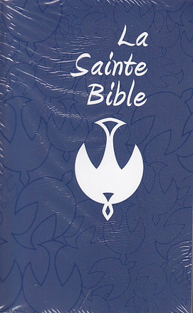LA SAINTE BIBLE - COLOMBE, AVEC NOTES REDUITES, BLEU