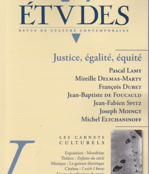 ETUDES JANVIER 2011