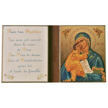 NOTRE DAME DU BEL AMOUR - DIPTYQUE 11X18 CM - 240.F4