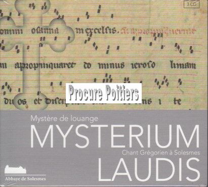 MYSTERIUM LAUDIS - MYSTERE DE LOUANGE ANTHOLOGIE - 3CD