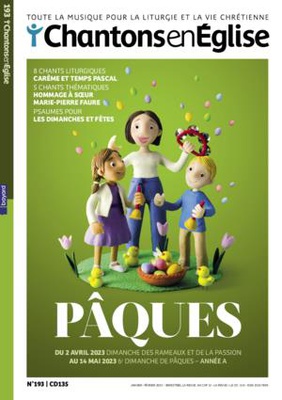 CHANTONS EN EGLISE - JANVIER 2023 NO 193