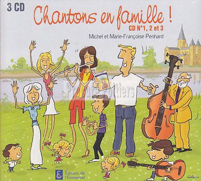 COFFRET 3 CD CHANTONS EN FAMILLE - AUDIO