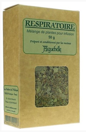 MELANGES DE PLANTES "RESPIRATOIRE" POUR INFUSIONS