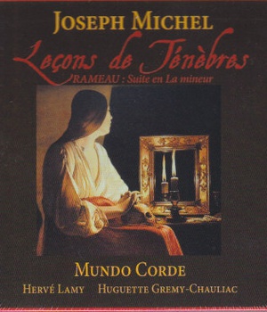 CD LECONS DE TENEBRES - MUNDO CORDE