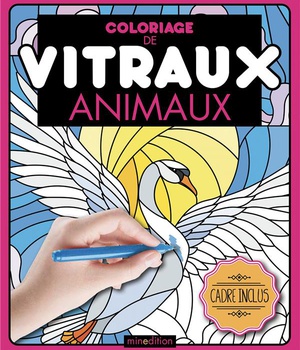 COLORIAGE DE VITRAUX - ANIMAUX