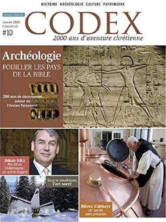 CODEX 10 L'ARCHEOLOGIE BIBLIQUE - LES GRANDES DECOUVERTES