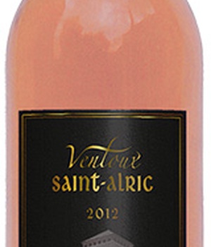 VENTOUX SAINT-ALRIC VIN ROSE AOP ISSU DE VIGNES CULTIVEES PAR LES MOINES 75 CL NDSP