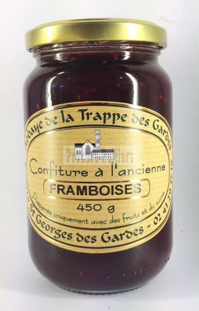 CONFITURE FRAMBOISES, POT DE 450 G