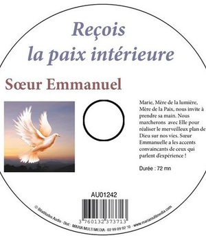 RECOIS LA PAIX INTERIEURE