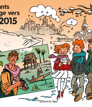 LES ENFANTS EN VOYAGE VERS NOEL 2015