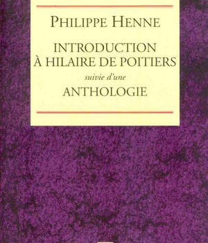 INTRODUCTION A HILAIRE DE POITIERS