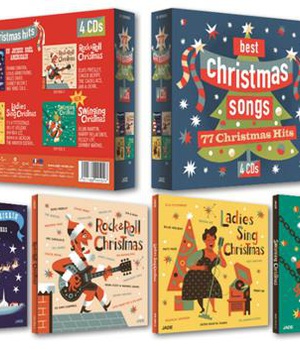CHRISTMAS SONGS - COFFRET 4 CD - 77 CHRISTMAS HITS - AUDIO