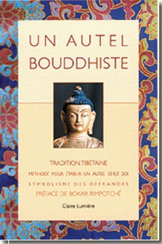 AUTEL BOUDDHISTE - TRADITION TIBETAINE