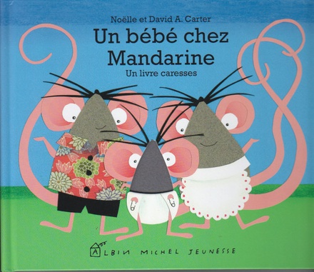 UN BEBE CHEZ MANDARINE - UN LIVRE CARESSES