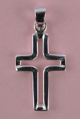 CROIX ARGENT EVIDEE