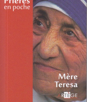 PRIERES EN POCHE - MERE TERESA