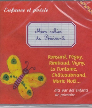 MON CAHIER DE POESIES VOL 2 CD NDSP