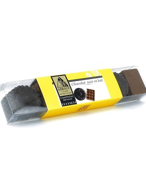 ETUI DE 30 CHOCOLATS NOIR ET LAIT 175 GRAMMES