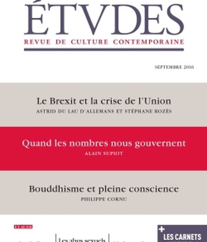 ETUDES SEPTEMBRE 2016