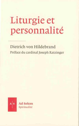LITURGIE ET PERSONNALITE
