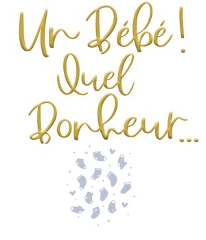 UN BEBE ! QUEL BONHEUR...