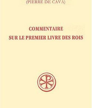 COMMENTAIRE SUR LE PREMIER LIVRE DES ROIS VOLUME 3 SOURCES CHRETIENNES NUM