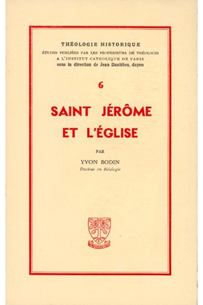 TH N6 - SAINT JEROME ET L'EGLISE