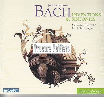 JEAN-SEBASTIEN BACH - INVENTIONS ET SINFONIES - AUDIO