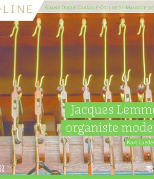 JACQUES LEMMENS ORGANISTE MODERNE - CD - KURT LUEDERS ORGUE - AUDIO