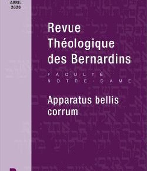 REVUE THEOLOGIQUE DES BERNARDINS 28
