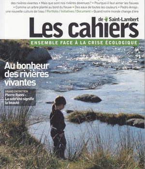 CAHIERS ST LAMBERT N 9 AU BONHEUR DES RIVIERES VIVANTES