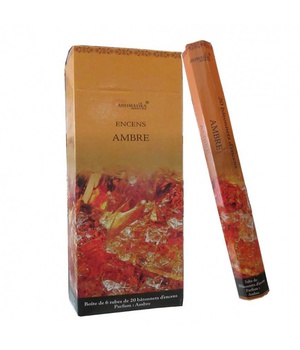 ENCENS 20 BATONNETS AMBRE