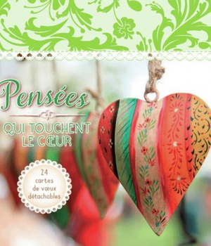 PENSEES QUI TOUCHENT LE COEUR - RECUEIL DE MINI-CARTES A SPIRALE