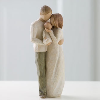 STATUE NOTRE PRESENT SAINTE FAMILLE NDSP