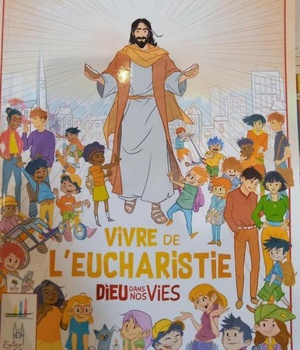 DIEU DANS NOS VIES - VIVRE DE L'EUCHARISTIE - LIVRE-FICHIER ENFANT